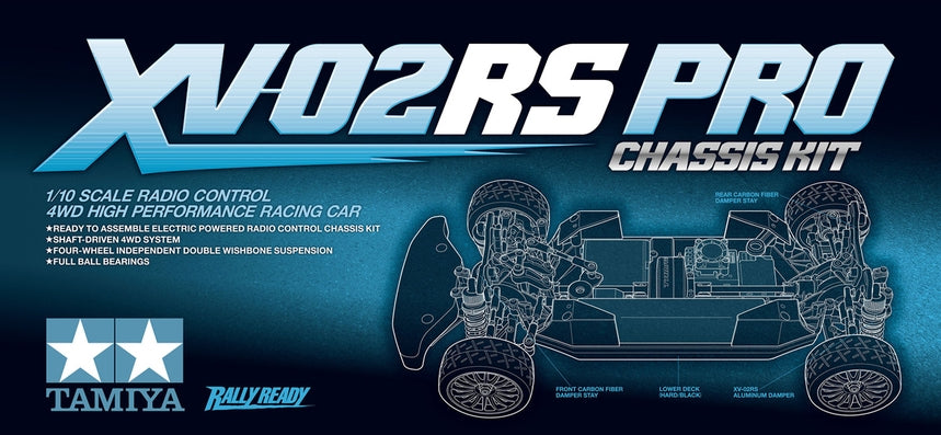 Tamiya 1 10 RC 58726 XV 02RS Pro Chassis Kit