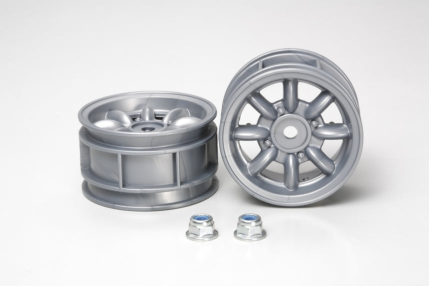 Tamiya Spare Parts 50569 M-Chassis Silver 8-Spoke Wheels