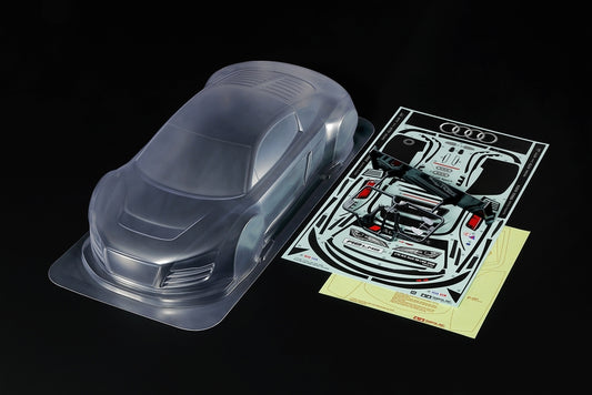 Tamiya 1/10 51754 Audi R8 LMS 2008 Clear Body Parts Set