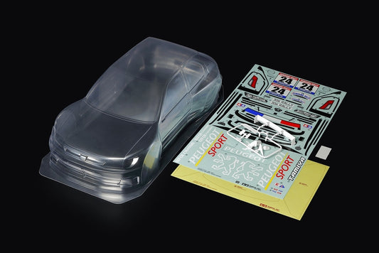 Tamiya 1/10 51753 Peugeot 306 Maxi Clear Body Parts Set
