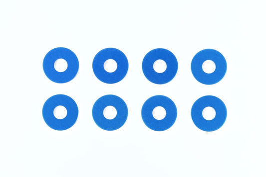Tamiya Hop-Up Options 54573 0.75mm Wheel Spacer (Blue/8pcs)