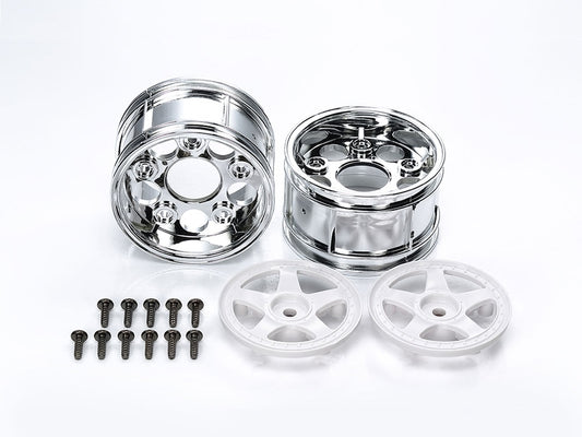 Tamiya Spare Parts 50673 5-Spoke 2-Piece Wheels Wide