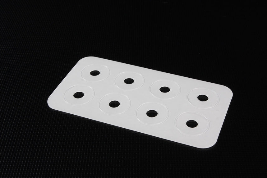 Tamiya Hop-Up Options 54785 R/C Model Body Mount Hole Clear Patches