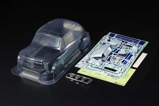 Tamiya 1/10 51709 Fiat Abarth 1000 TCR Berlina Corse Clear Body Parts Set