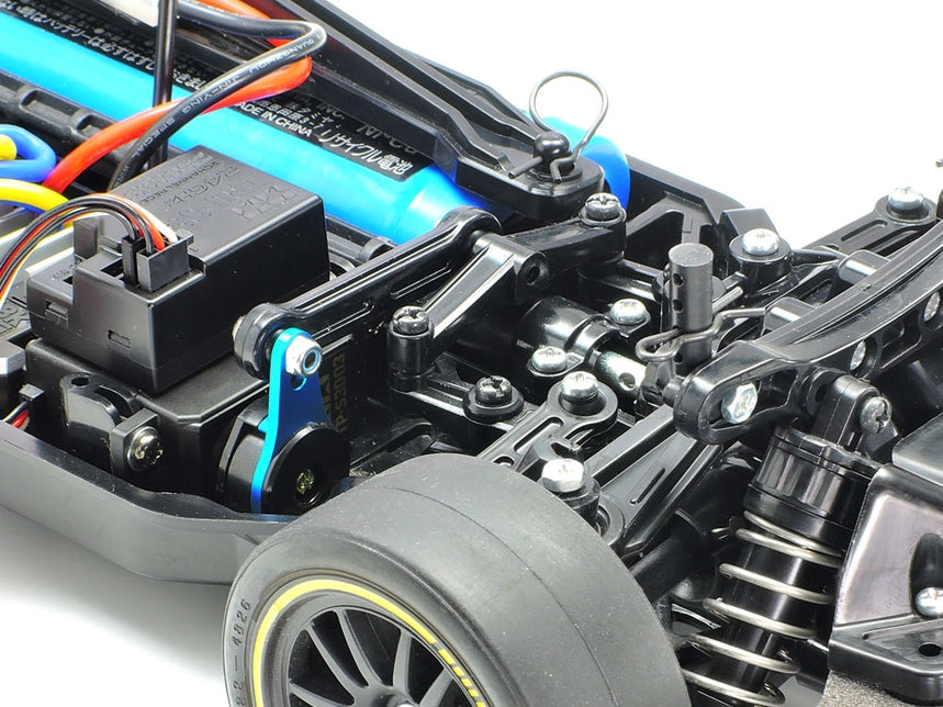 Tamiya Hop-Up Options 54799 TT-02 Aluminum Horn Hi-Torque Servo Saver Set