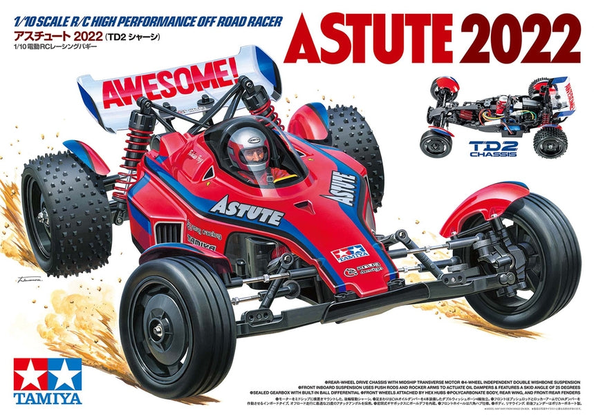 Tamiya 1/10 RC 58697 Astute TD2 2022