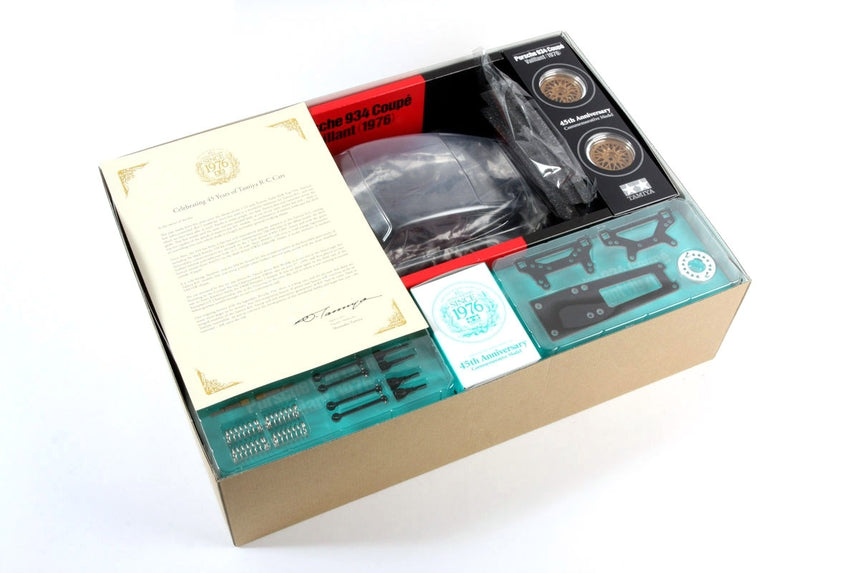 Tamiya 1/10 RC 47477 Porsche 934 Coupe Vaillant 1976 45th Anniversary TA02SW