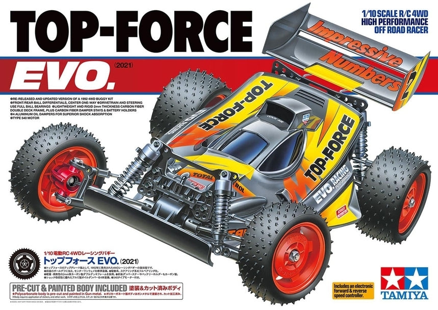 Tamiya 1/10 RC 47470 Top Force Evo 2021