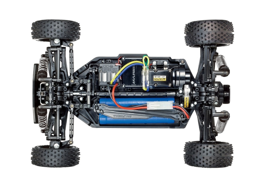 Tamiya 1/10 RC 57988 First Try RC Kit With Painted Purple Plasma Edge II Body TT-02B