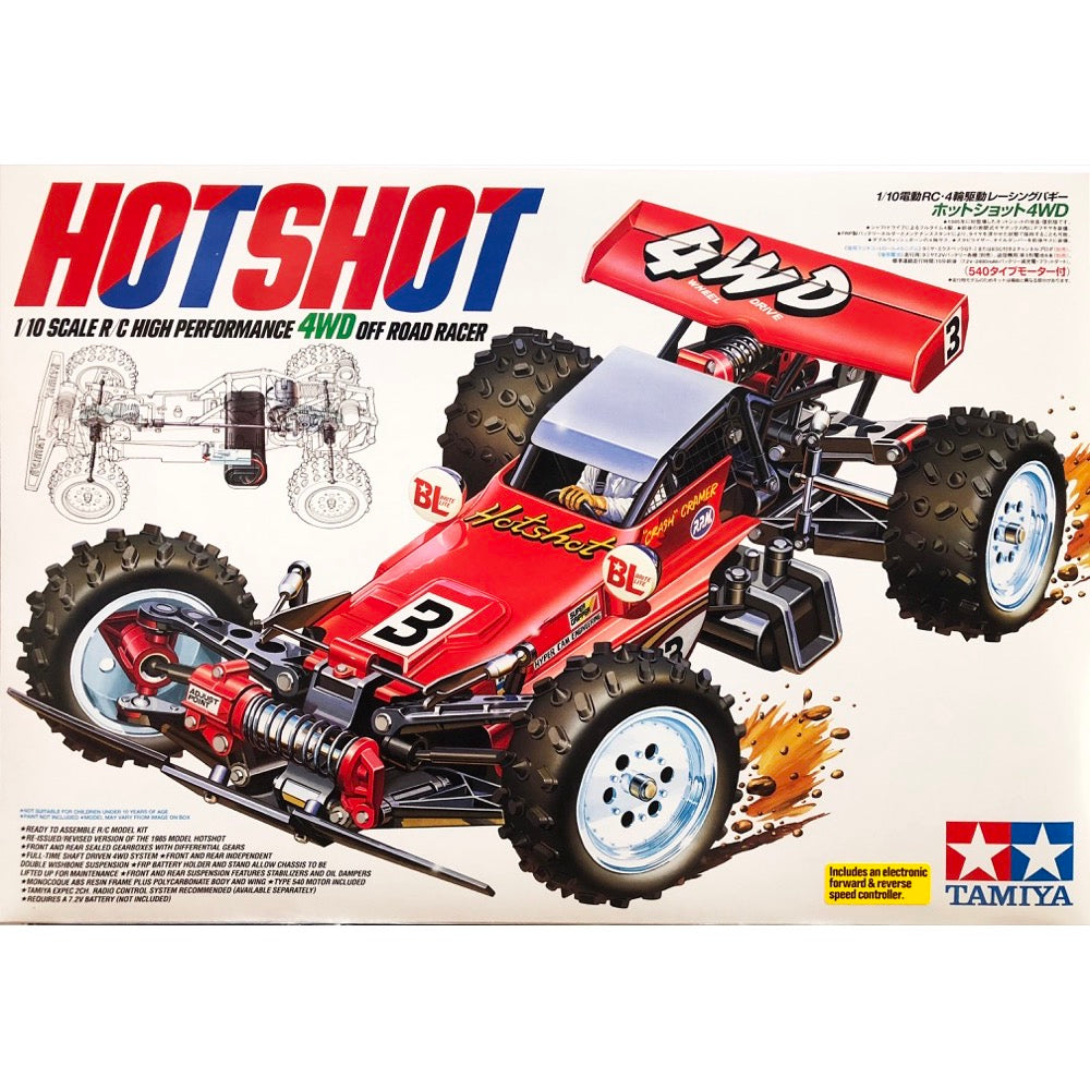 Tamiya 1/10 RC 58391 Hotshot 4WD Buggy