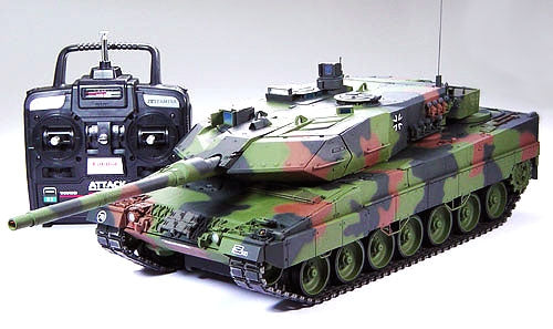 Tamiya 1/16 RC 56020 Leopard 2A6 Main Battle Tank Full Option Kit