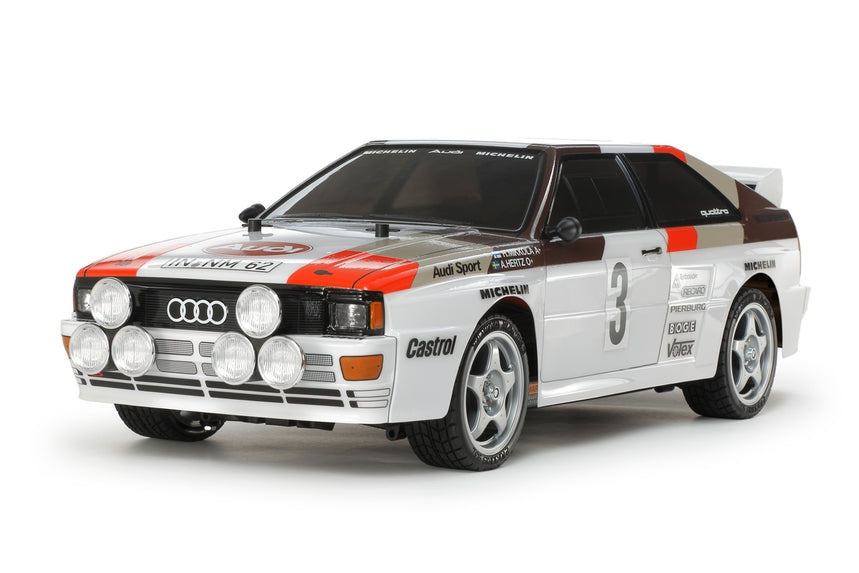 Tamiya 1/10 RC 51615 Audi Quattro Rallye A2 Clear Body Parts Set