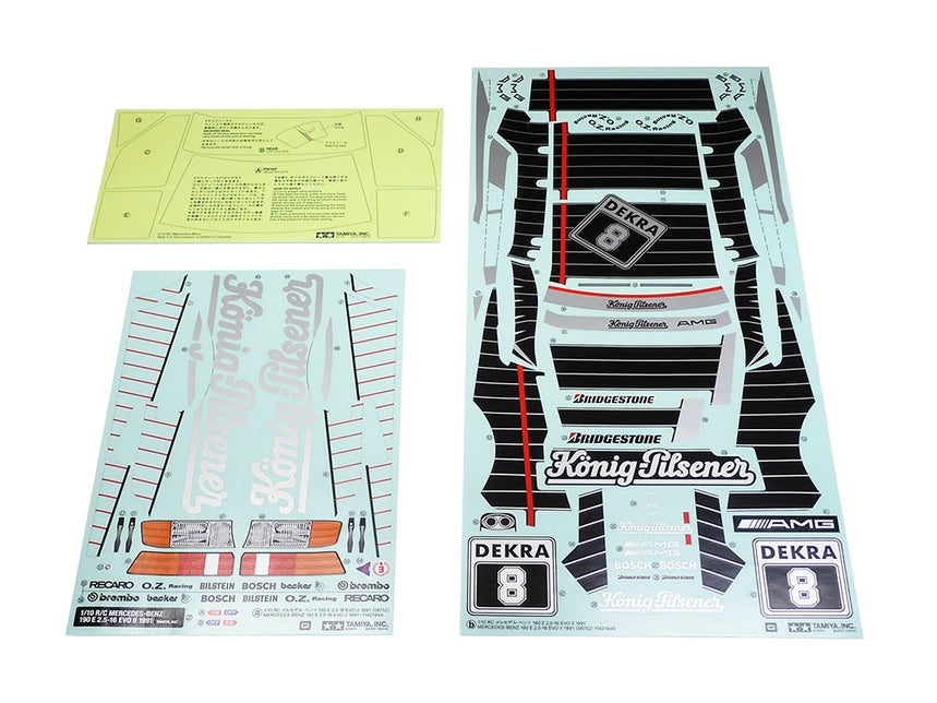 Tamiya 1/10 RC 58752 Mercedes-Benz 190 E 2.5-16 EVO II 1991 TT02